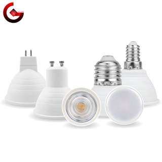Chip Đèn LED COB 2835SMD MR16 GU10 E27 E14 6W Watt 220V Ánh Sáng Trắng Ấm / Lạnh 2435Smd