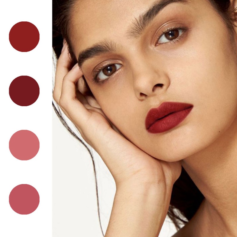 Set 4 Son Môi Lâu Trôi Thiết Kế Hình Điếu Thuốc Lá Độc Đáo