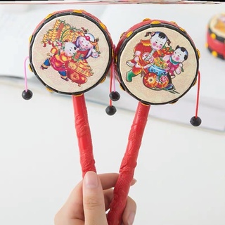 Trống Lắc Tay Truyền Thống Cho Bé