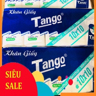 KHĂN GIẤY BỎ TÚI TANGO ( 10 gói/ bịch )
