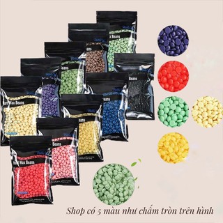 100g SÁP WAX LÔNG NÓNG HẠT ĐẬU HARD WAX BEAN tặng que