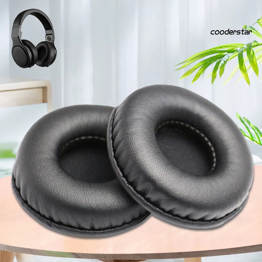 Cặp đệm da giả lót tai nghe chơi game 50mm-110mm