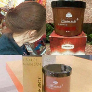 DẦU GỘI NHÂN SÂM ĐÀO. SWHITE
