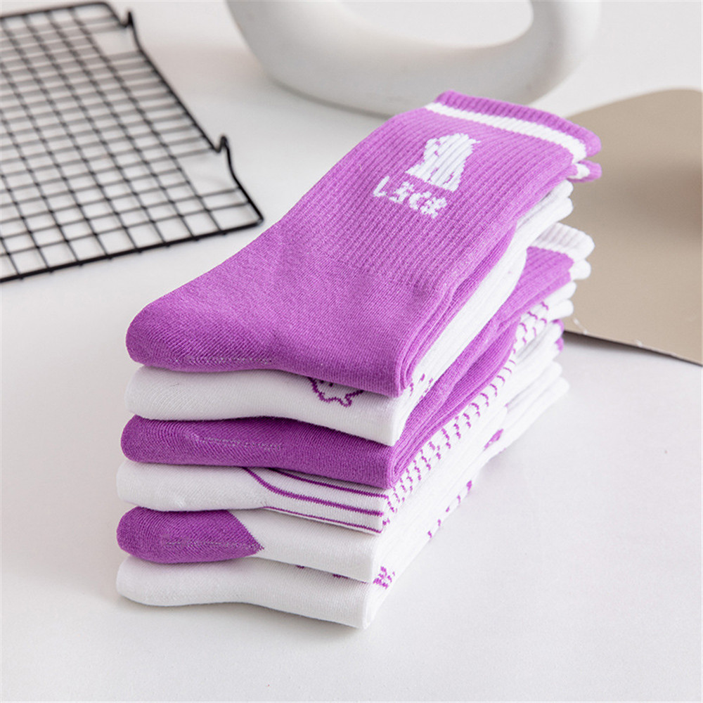 Tất Ống Dài In Hình Chú Gấu Đáng Yêu Dành Cho Nữ