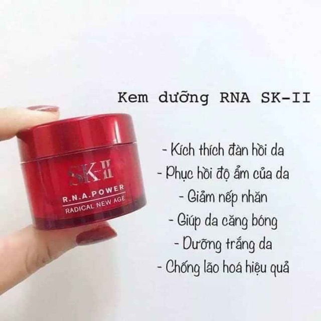 KEM DƯỠNG SK2 SKII SK RNA ẨM CHỐNg LÃO HOÁ DATE 5/2024