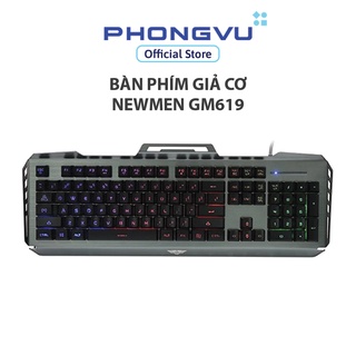 Bàn phím giả cơ newmen gm619 - bảo hành 12 tháng
