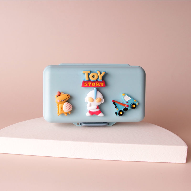 Hộp Đựng Thuốc 7 Ngày Mini Chống Ẩm Dễ Thương