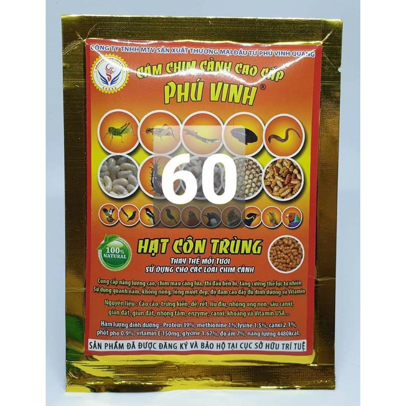 COMBO 10 GÓI HẠT CÔN TRÙNG PHÚ VINH