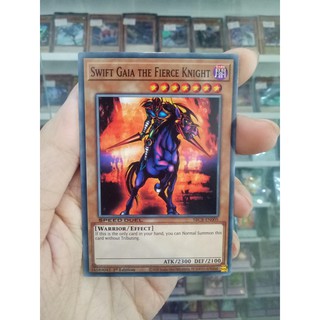 Thẻ Bài Lẻ YugiOh! Mã SBCB-EN005 - Swift Gaia the Fierce Knight - Common - 1st Edition
