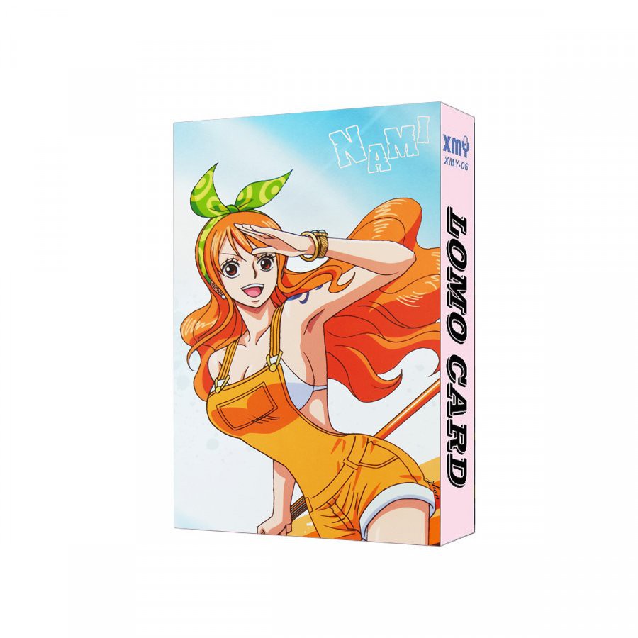 Ảnh lomo IN HÌNH thành viên One Piece Đảo hải tặc 30 tấm anime chibi