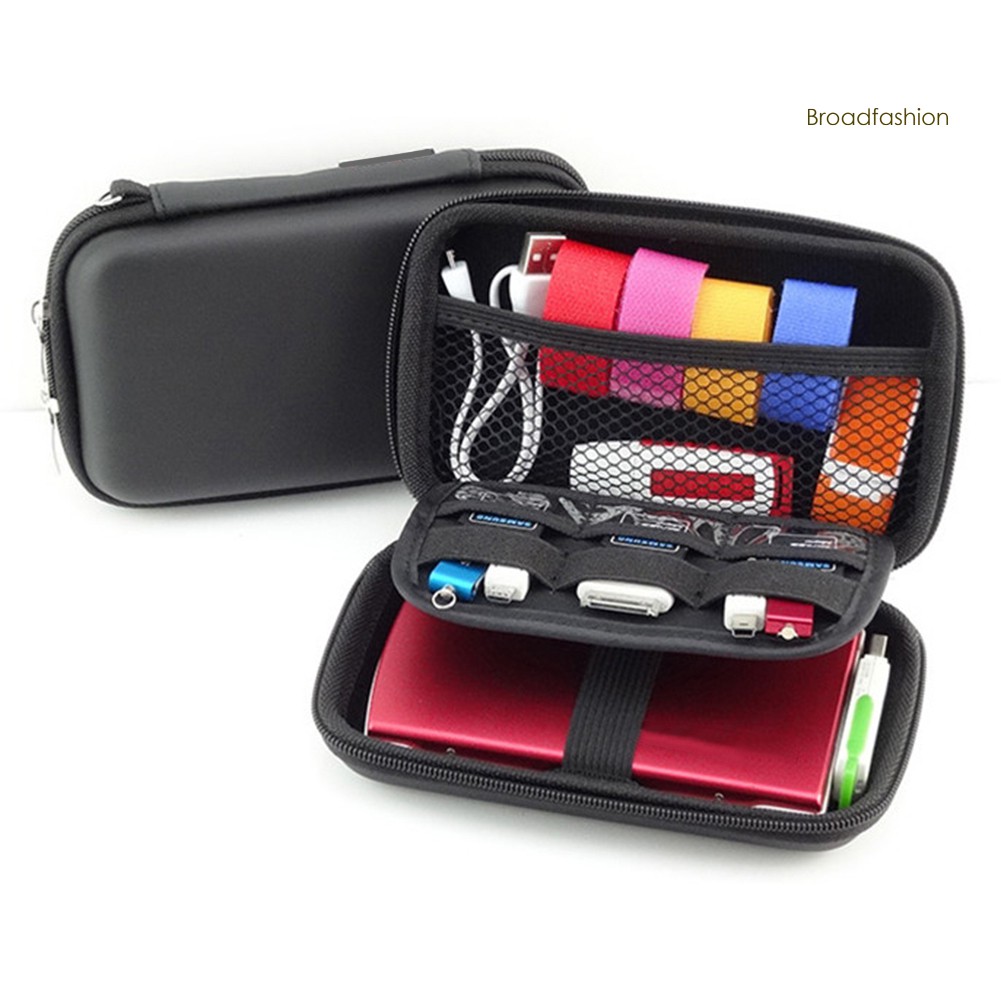 Túi đựng bảo vệ ổ cứng/ phụ kiện nhỏ gọn 2.5inch đa năng tiện lợi | BigBuy360 - bigbuy360.vn