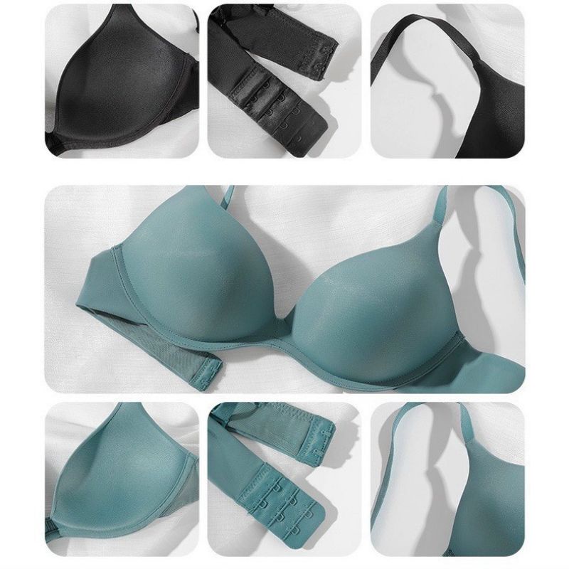 Áo Lót Su Lụa Sữa Đệm Mỏng Không Gọng Chống Lộ Viền A06