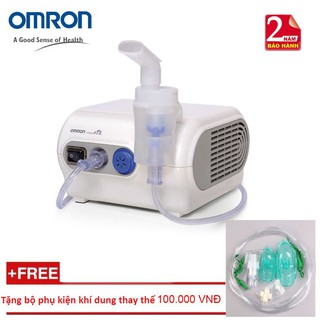 Máy xông khí dung Omron NE-C28 + Tặng bộ phụ kiện khí dung thay thế