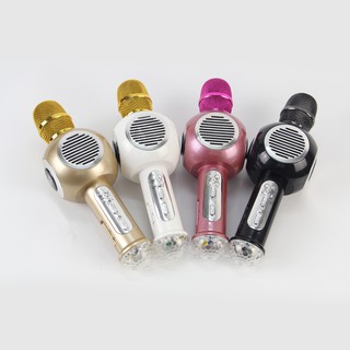 [CỰC SHOCK] Micro Karaoke M8 Có Đèn Led