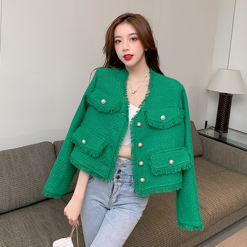 Áo khoác thời trang mùa thu thanh lịch cho nữ