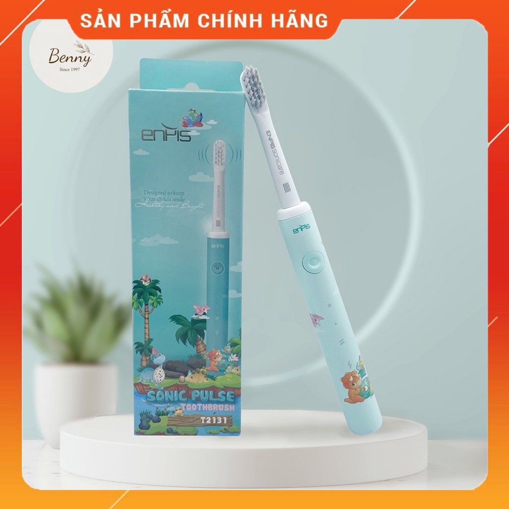 Bàn chải điện trẻ em Smart Kiddy Enpis chính hãng - Bàn chải đánh răng điện