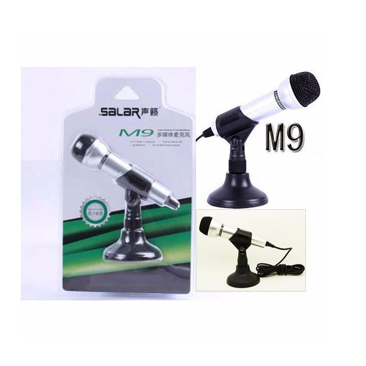 [Mã ELHACE giảm 4% đơn 300K] Microphone SALAR M9 - Mic Thu Âm