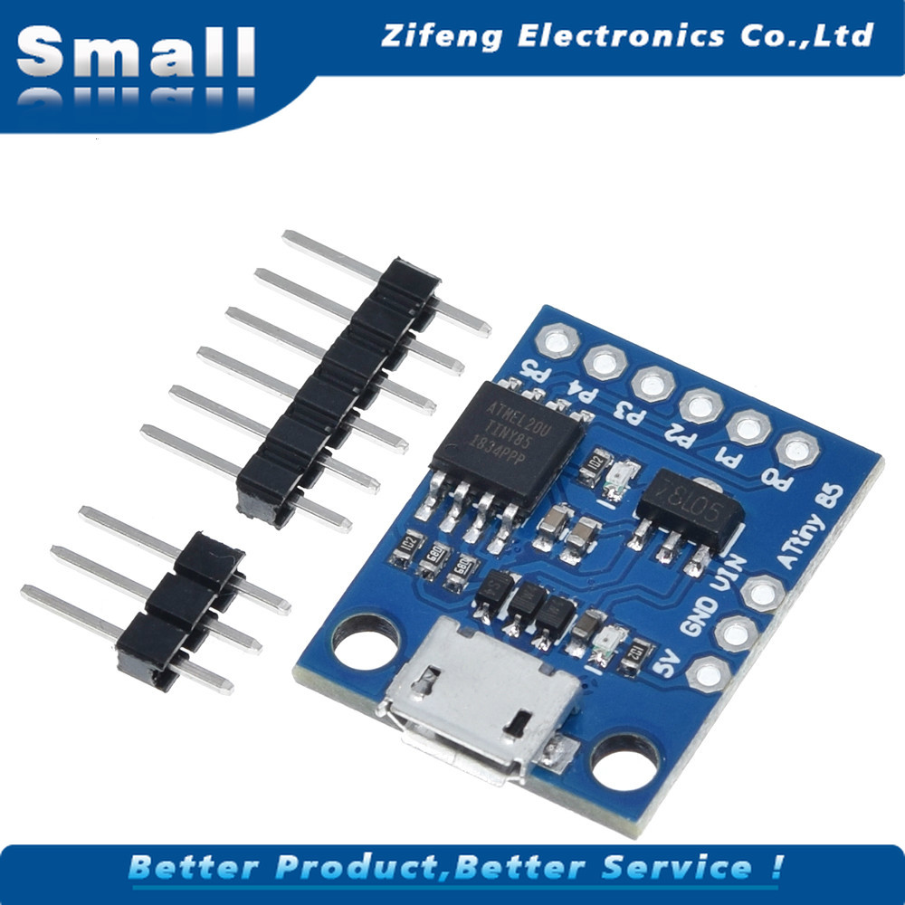 POWER Mô Đun Vi Mạch Phát Triển Attiny85 Digispark Kickstarter Cho Arduino Iic I2C Twi Spi