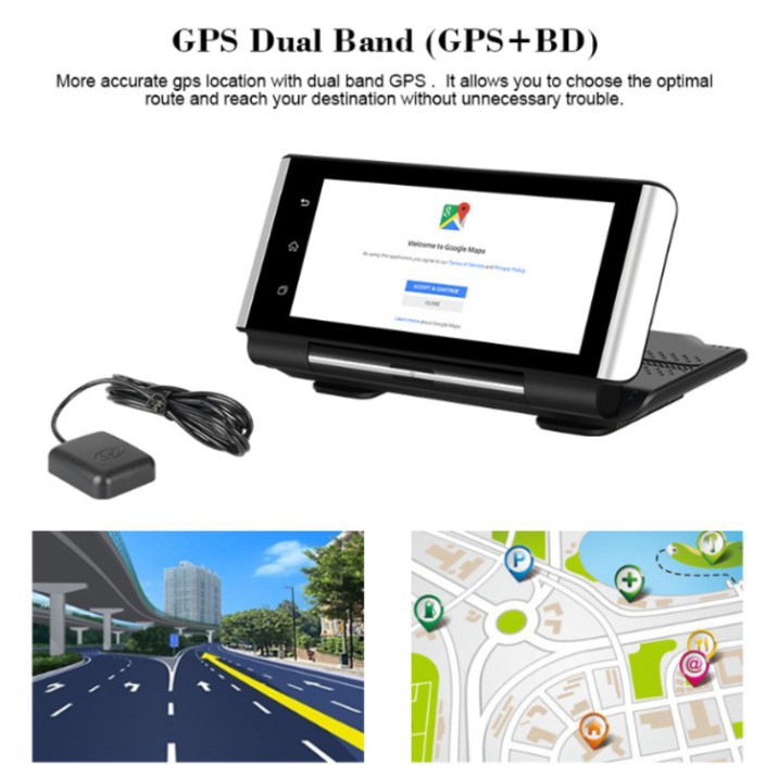 Camera hành trình gắn taplo cao cấp chính hãng PhiSung K6, 4G, GPS, Tiếng Việt - Bảo Hành Chính Hãng 12 Tháng . | BigBuy360 - bigbuy360.vn