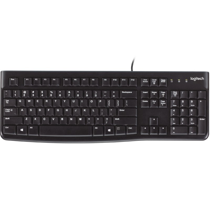 Bàn phím Có Dây LOGITECH K120 - HÀNG CHÍNH HÃNG