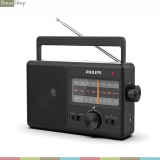 Philips TAR2368 - Đài Radio AM/FM/SW Cổ Điển Cỡ Lớn Dành Cho Người Già