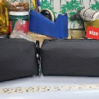 Hộp bút vải đen