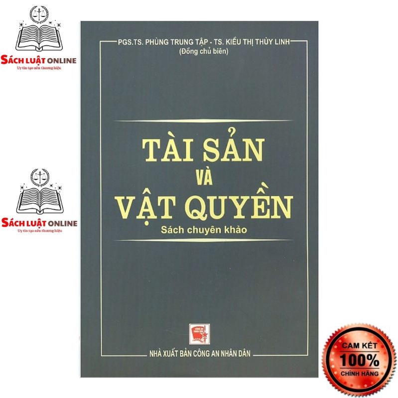 Sách - Tài sản và vật quyền (NXB Công an nhân dân)