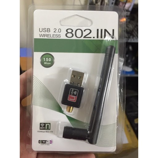 (Hot) USB thu wifi có râu 802 tốc độ thu mạnh