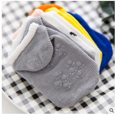 Vớ cotton silicon chống trượt vô hình phong cách Hàn Quốc dành cho bé