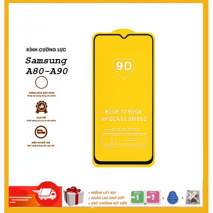 Samsung Galaxy A80 A90 _ Cường Lực Full Màn full keo ko chấm liti Thế Hệ Mới | BigBuy360 - bigbuy360.vn