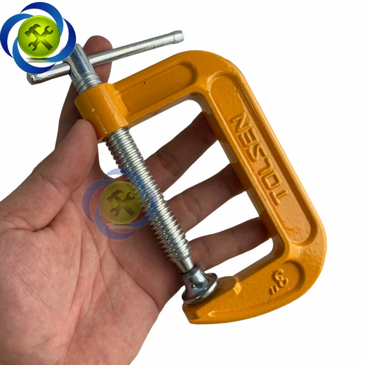 Cảo chữ C Tolsen 10112 loại 3 inch 75mm