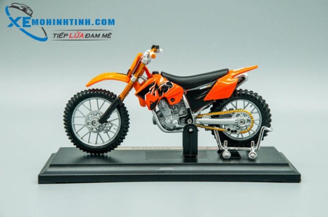 Xe Mô Hình Ktm 525Sx 1:18 Maisto (Cam)