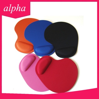 Tấm lót chuột cổ tay vải nhỏ Khi sử dụng máy tính, tấm lót chuột có phần tựa cổ tay mềm mại và êm ái