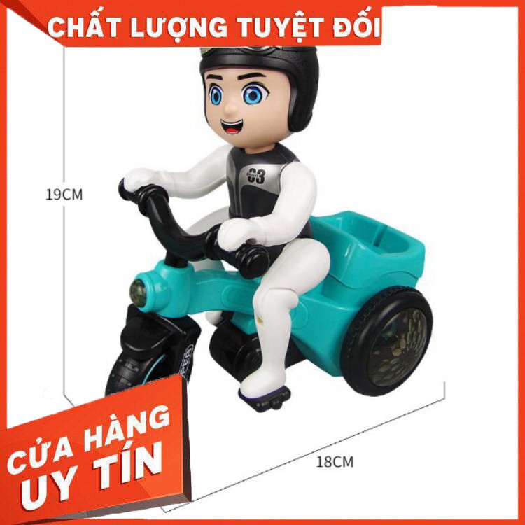 Em bé đạp xe đạp FREESHIP Bốc đầu - Xoay 360* - Đồ chơi cho bé