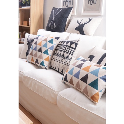 Gối tựa lưng sofa, gối tựa vuông 45x45 | BigBuy360 - bigbuy360.vn