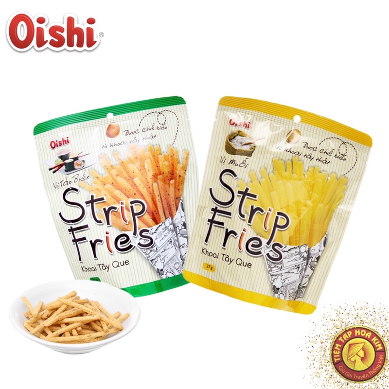 Snack khoai tây que Strip Fries Oishi