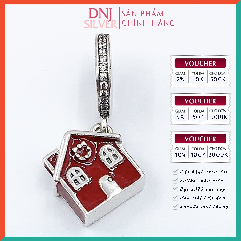 [Hàng cao cấp] Vòng tay bạc 925 cao cấp dành cho nữ - Chủ đề gia đình, tình yêu, sự nghiệp thuận lợi - DNB006