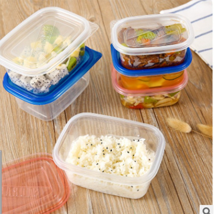 Hộp nhựa đựng cơm canh văn phòng công sở đi làm ăn trưa | Hộp nhựa PP trong suốt an toàn sức khỏe