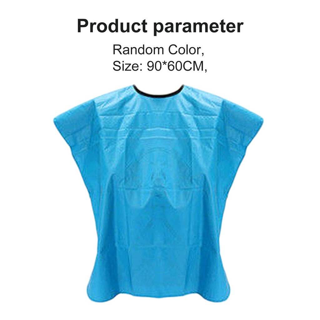 Áo Choàng Cắt Tóc Chống Thấm Nước Thân Thiện Với Làn Da Dành Cho Trẻ Em