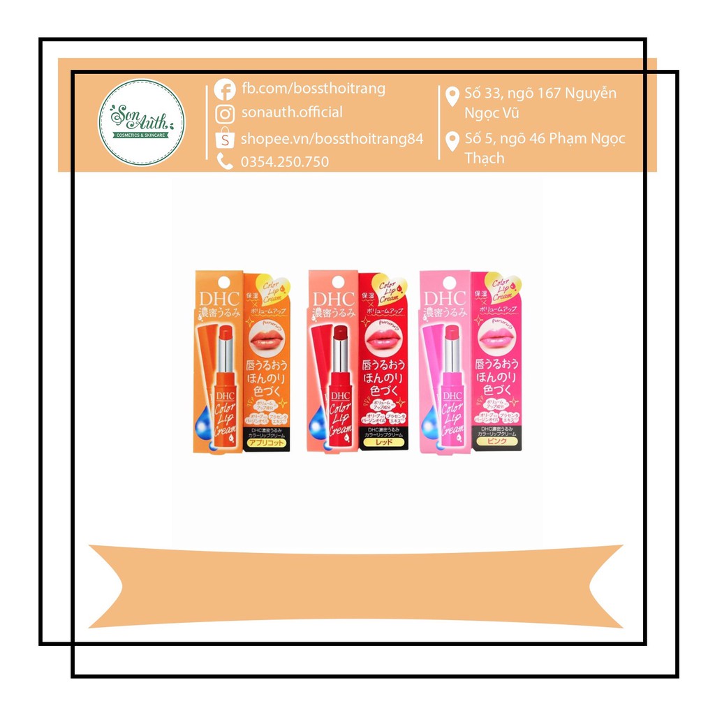 Son dưỡng có màu