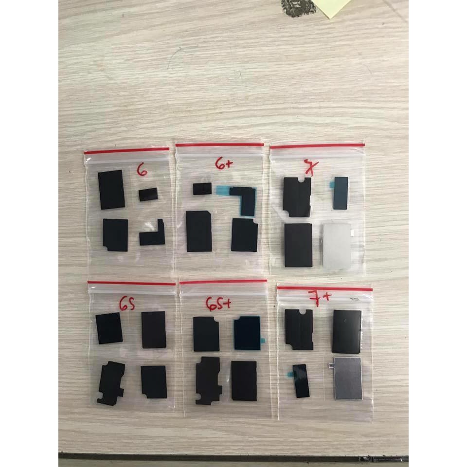 bộ seal dán trên main iphone X,4s,6, 6s ,6plus ,7 7plus, 8 8plus, 4 miếng