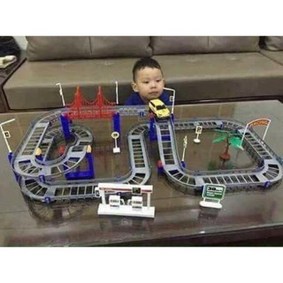 Bộ đồ chơi tàu lượn 56 chi tiết cho bé