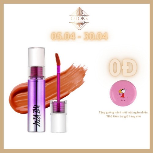 Son Tint Lì Bóng Merzy Aurora Dewy (CÓ SẴN - FULL MÀU)