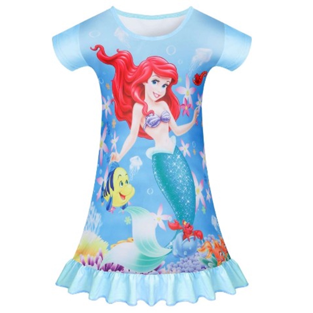 Đồ ngủ Hóa Trang Nhân Vật Hoạt Hình Frozen Dành Cho Bé Gái