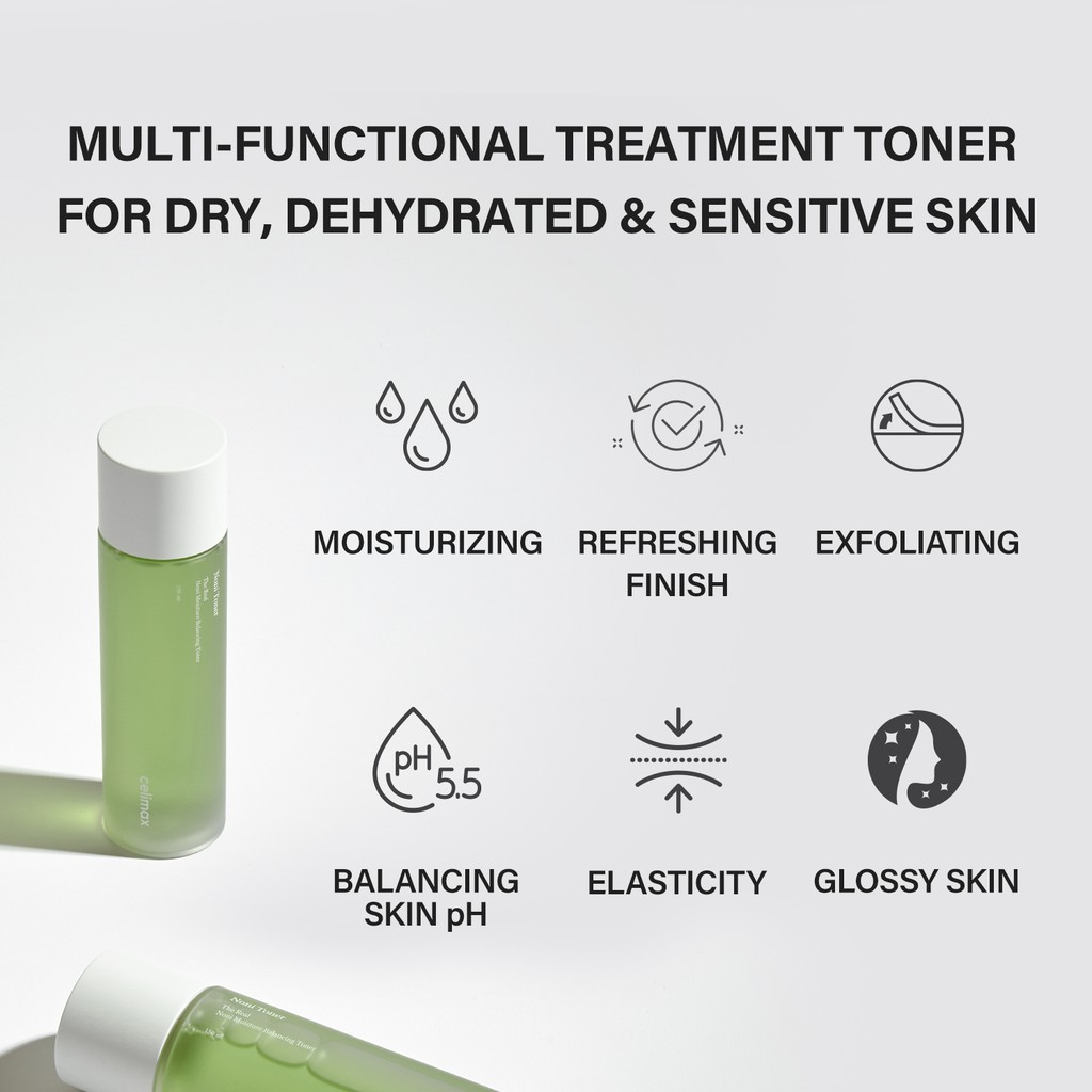 Toner Celimax The Real Noni Moisture Balancing Chiết Xuất Trái Nhàu Dưỡng Ẩm Cân Bằng Da 50ml | BigBuy360 - bigbuy360.vn