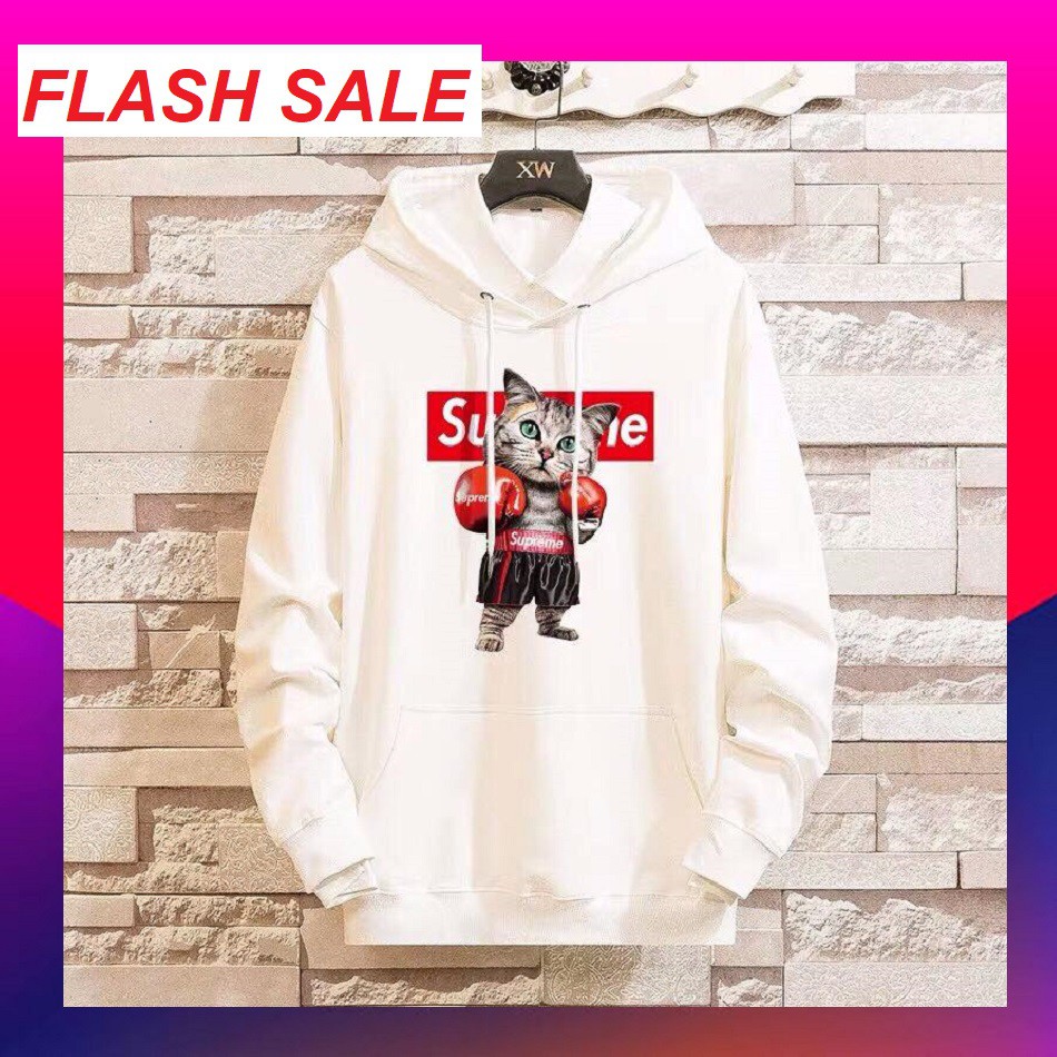 Áo hoodie nam form rộng💖FLASHSALE💖áo khoác nam ngoài dài có mũ thời trang chất nĩ ngoại cao cấp LI124