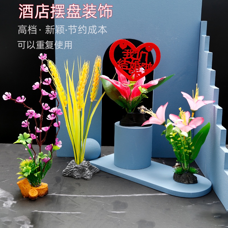 Đĩa Trang Trí Sushi / Sushi Hình Hoa Nghệ Thuật Sáng Tạo