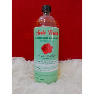 DẦU MASSAGE TOÀN THÂN HƯƠNG HOA HỒNG 1000ML