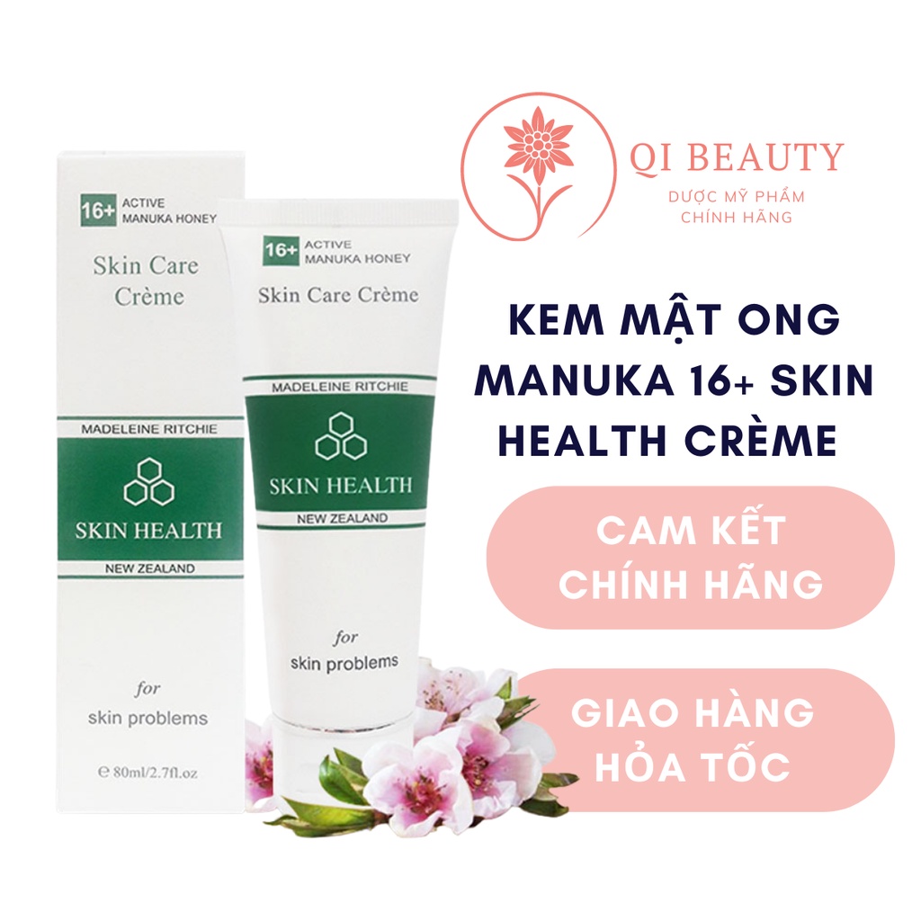 New Zealand Kem Mật Ong Manuka 16+ Skin Health Crème 80Ml