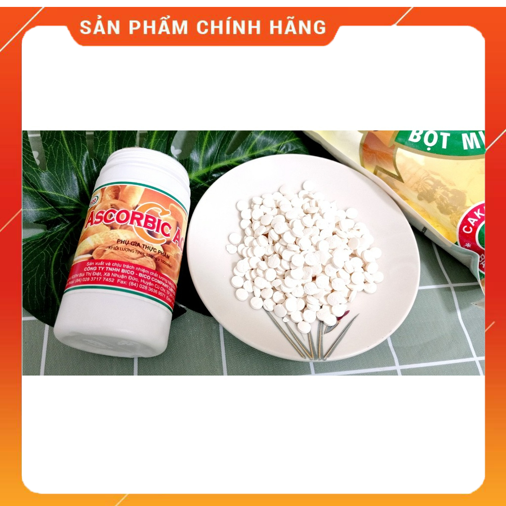 Vitamin C tạo độ nở xốp cho bánh mì và các loại bánh nướng - Ascorbic Acid C